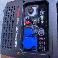موتور برق سایلنت بنزینی 6500 وات آی پاور مدل SM6500Di