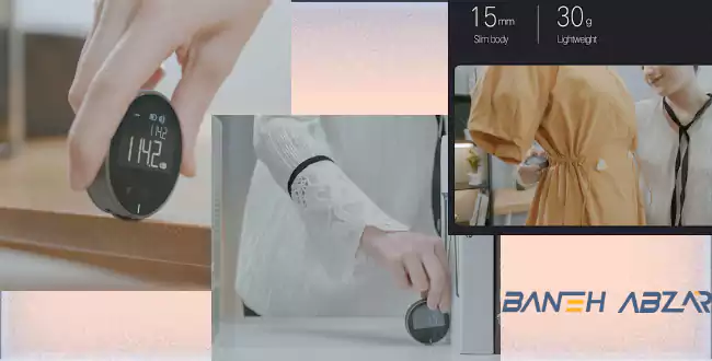 متر دیجیتالی غلطکی ATuman مدل Mini Q