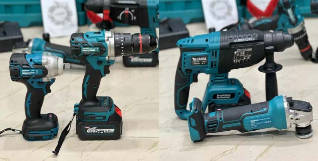 پک 4 قلوی شارژی 198 ولت ماکیتا