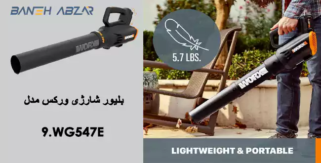 عکس بلوور شارژی ورکس مدل WG547E.9