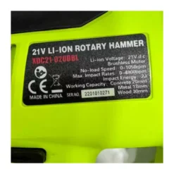 هلتی شارژی اکسکورت مدل xdc21-020dbl