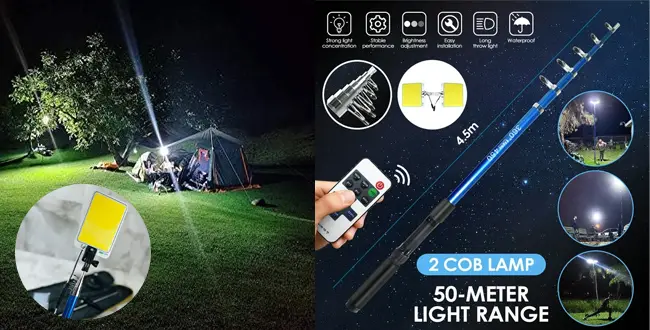 چراغ کمپینگ لنسری 800 وات